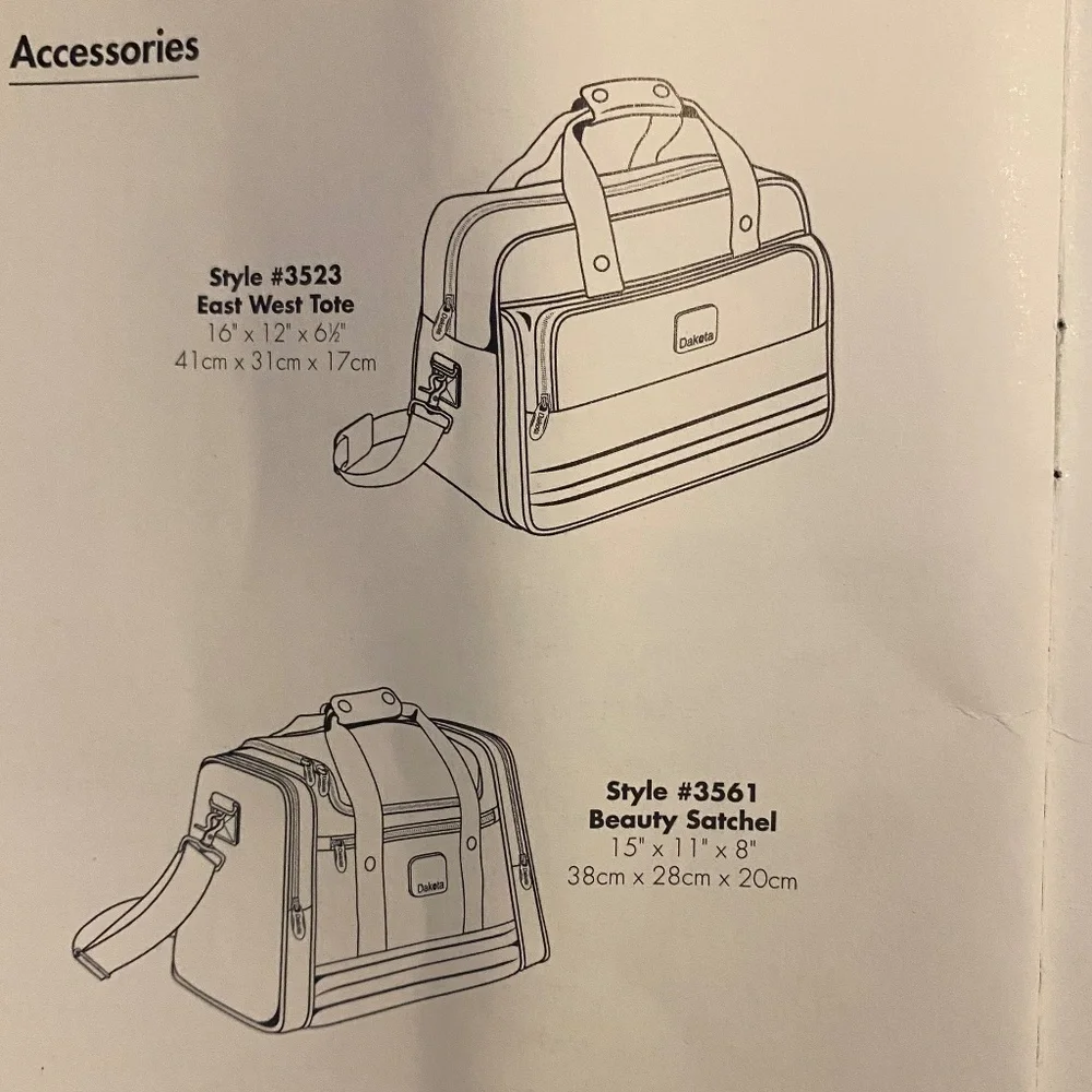 Dakota Metro luggage East West 16